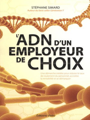cover image of Adn d'un employeur de choix L'